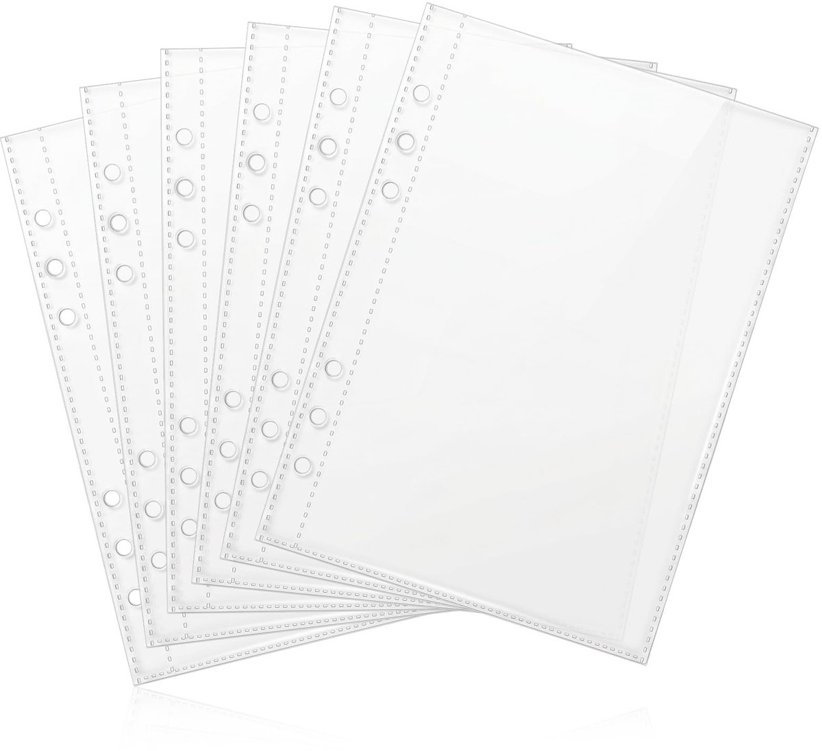 Solidchoice - Set van 20 A5 Documenthoezen van Transparant PP Plastic