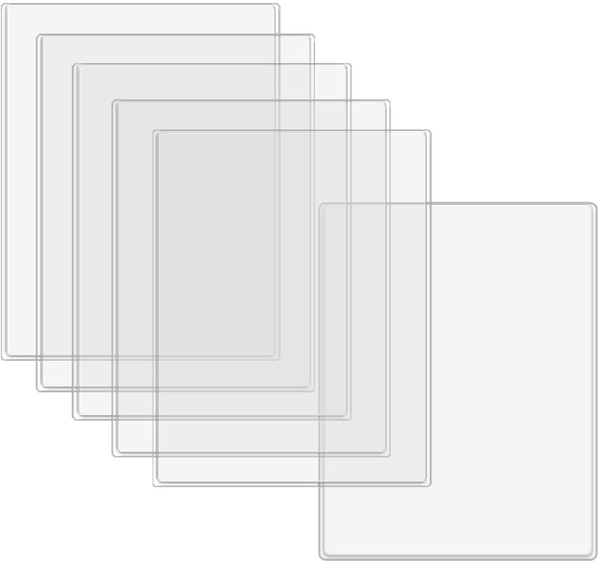 Solidchoice - Set van 6 A4 Documentprotectors