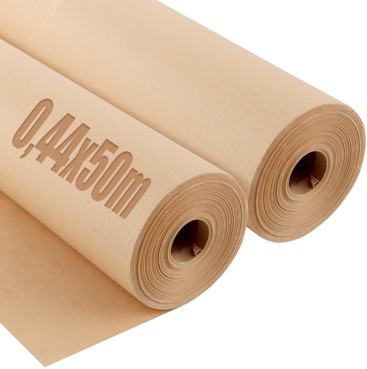 Solidchoice - Set van 2 Scheurvast Kraftpapier voor Verpakking