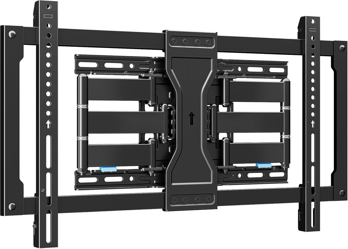 TV wandbeugel 1,1" ultra dun - volle beweging - tot 60kg - geschikt voor 37-90" TV's - ShopVlot