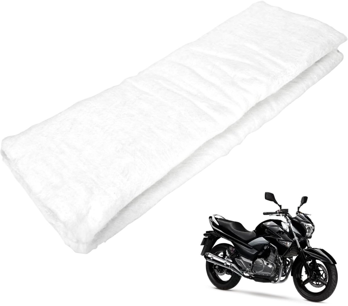 Solidchoice - Isolatie Wol Hoge Temperatuur voor Motor Demper 50 x 70 cm