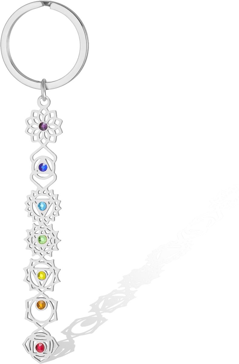 Solidchoice - 7 Chakra Sleutelhanger voor Spirituele Healing