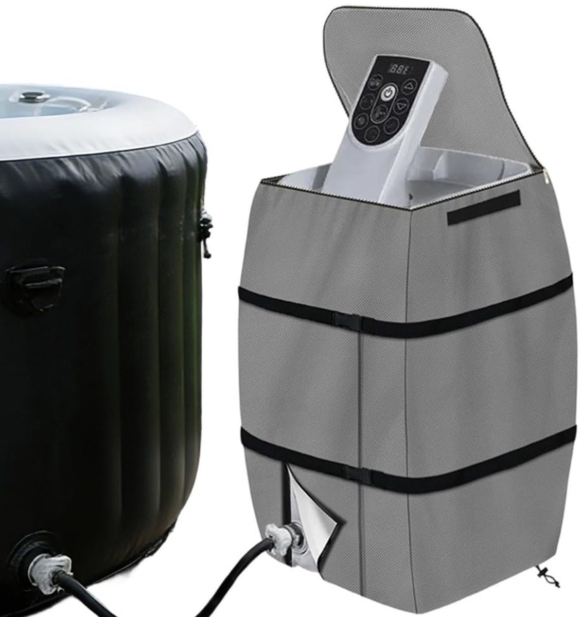 Solidchoice - Afdekking voor Warmtepomp met Eenvoudige Bevestiging