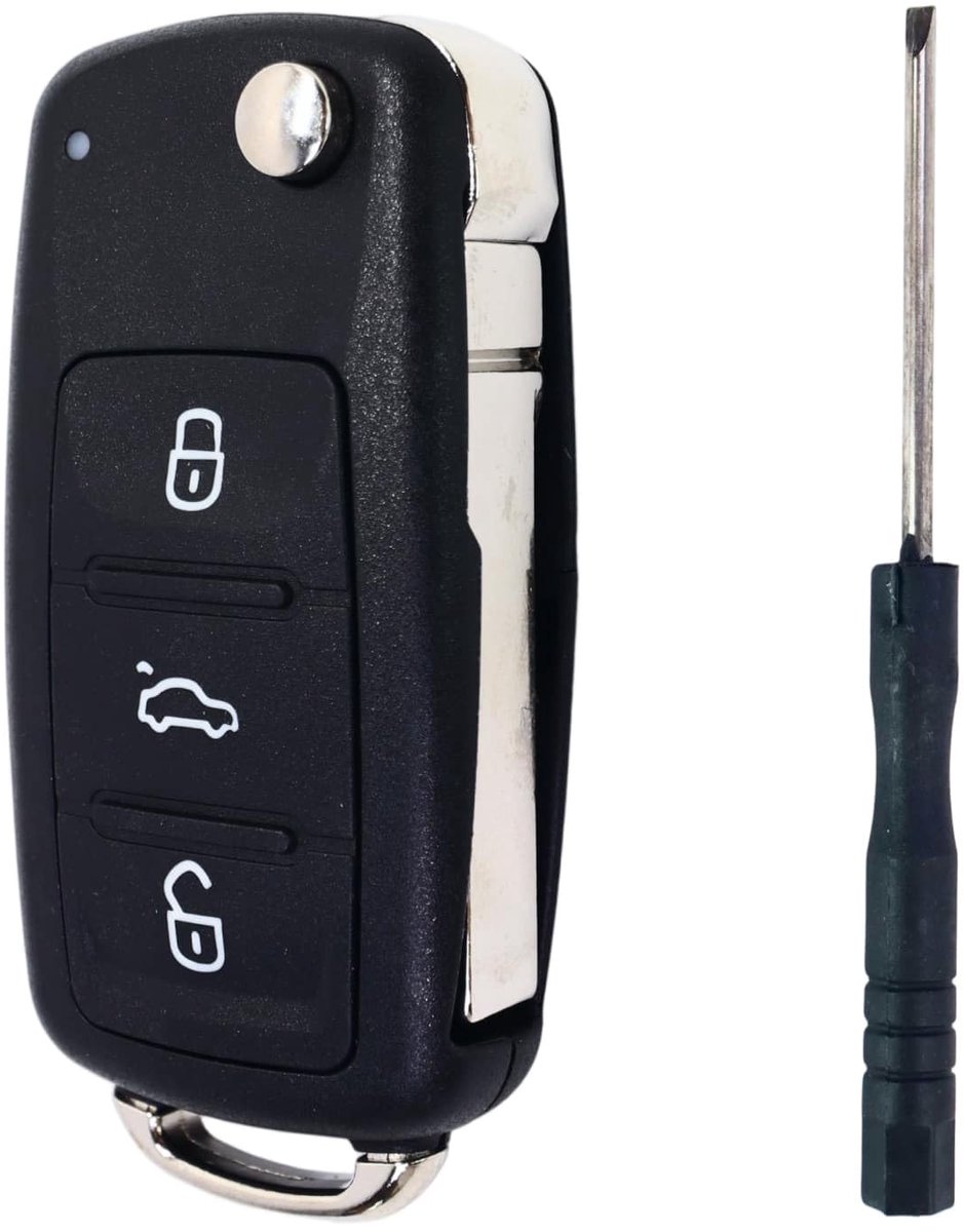 Solidchoice - Sleutelhoes voor Auto Sleutel met Mini Schroevendraaier