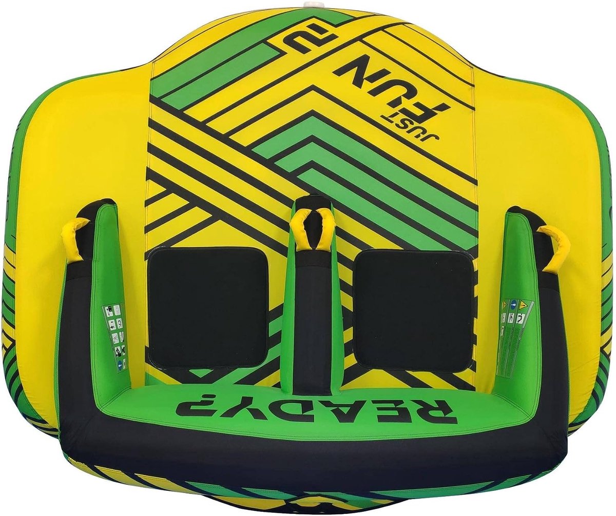 Zitbank Just Fun 2 - comfortabele brede zitting - aparte armleuningen - ideaal voor ontspannen momenten - ShopVlot