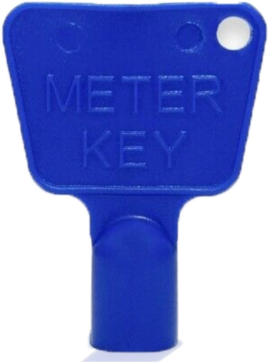 Solidchoice - Meter Box Sleutel Set van 5 - Duurzame Plastic Sleutels voor Gas- en Elektriciteitsmeters
