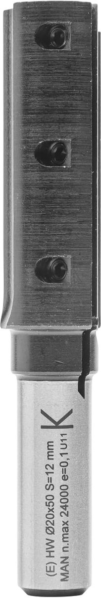 ENT 20091 Single cut groove cutter with retaining knife, Carbide, Shank (S) 12 mm, Fremaple gauge (D) 20 mm, Useful - ShopVlot