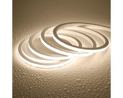 JOYLIT 24V Neon LED Strip Lights 10 x 10MM, 5M 4000K Natural White LED Neon Rope Lamp Outdoor Waterproof, Uniform Glow - ShopVlot