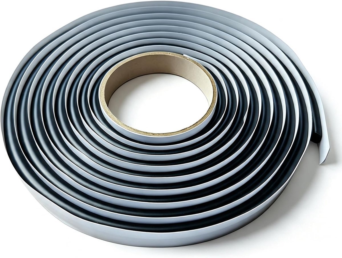 Butyl koord zwart 8mm x 4m - synthetisch rubber - extreem waterdicht - ideaal voor afdichten van autoonderdelen - ShopVlot
