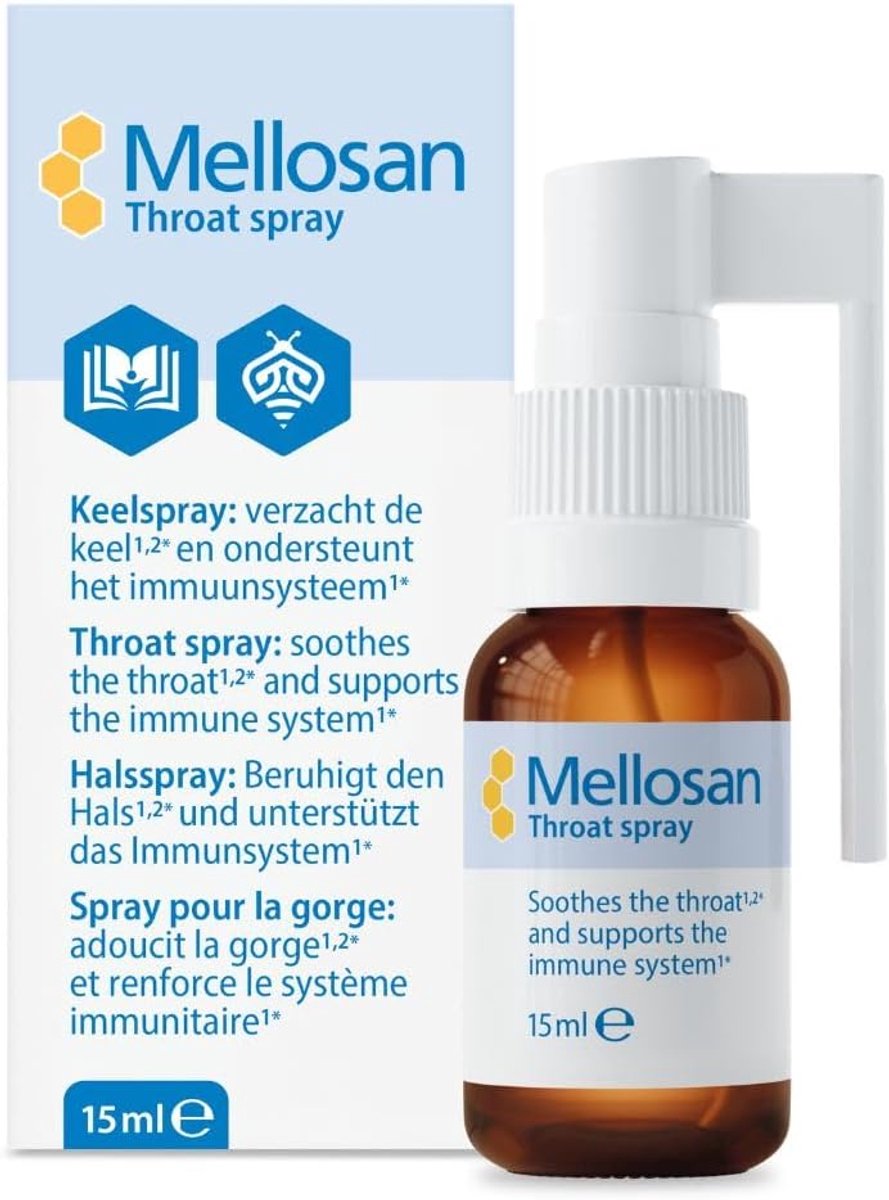 Throat Spray - Throat Care Based On Pure Honey - With Thyme, Chamomile and Red Coneflower - ShopVlot