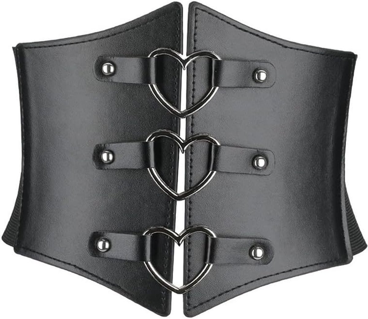 Women Stretchy Wide Waist Belt Elastic Waistband for Dress Ladies Stretch Cinch Belt Corset - ShopVlot