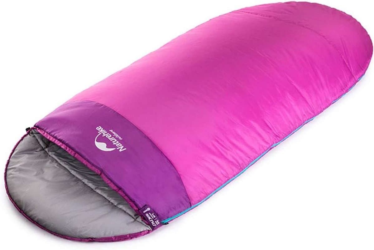 3 Season Adult Thicken Sleeping Bag with Compression Sack, Single Lightweight Waterproof Warm Outdoor Down Blanket - ShopVlot