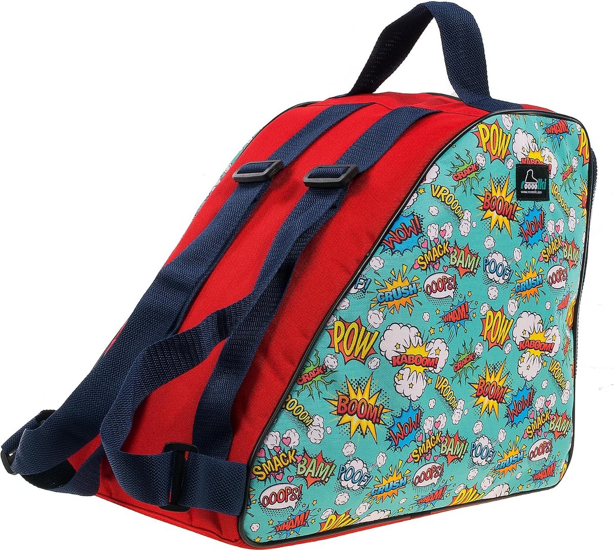 Skatebag Inliner Bag, Roller Skate Bag with Handles Zip and Adjustable Backpack Shoulder Straps for Children and Adults - ShopVlot