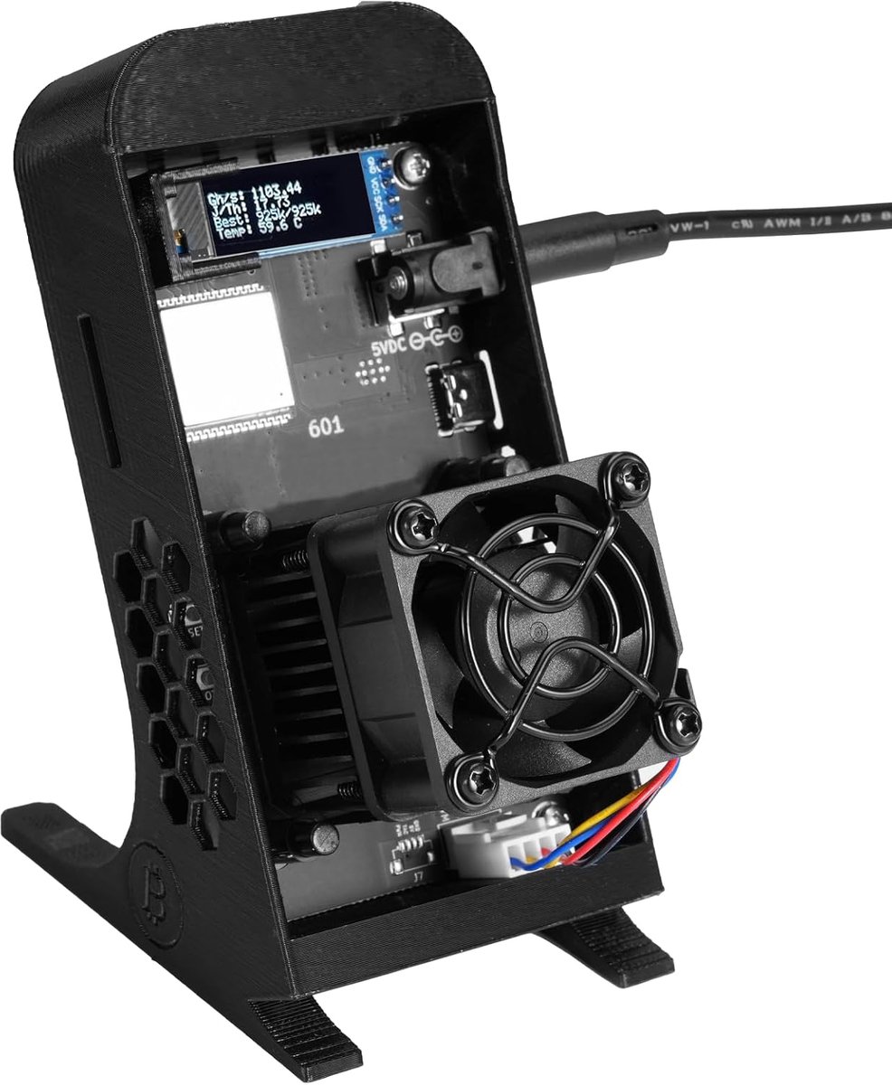 Bitcoin miner 1.2 TH/s - BM1370 chip - 18W/TH energiezuinig - ideaal voor thuisgebruik - ShopVlot