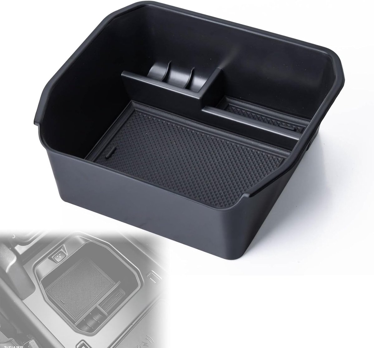 Center Console Opbergcompartiment Organizer - Perfecte Pasvorm voor Defender 90, 110, 130 - Drie Compartimenten - ShopVlot