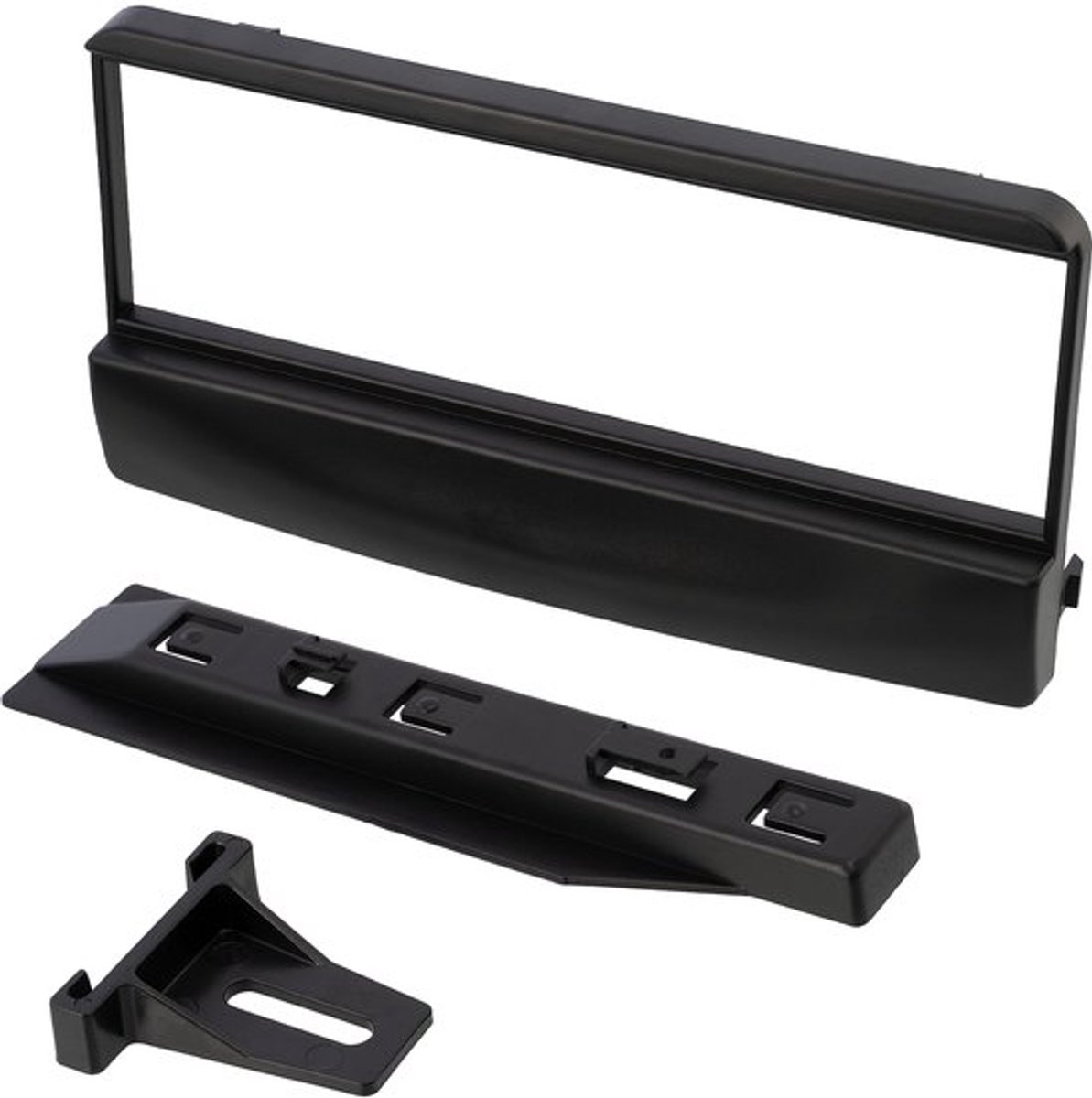 C223421 DIN autoradio frame/gezicht/adapter kunststof compatibel met Ford Escort 1995+ Orion, Scorpio, Transit, Mazda 121 19962000