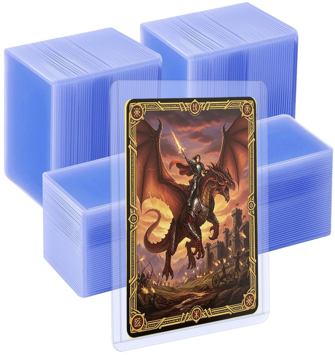 Solidchoice - Set van 100 Hard Card Cases voor Verzamelkaarten