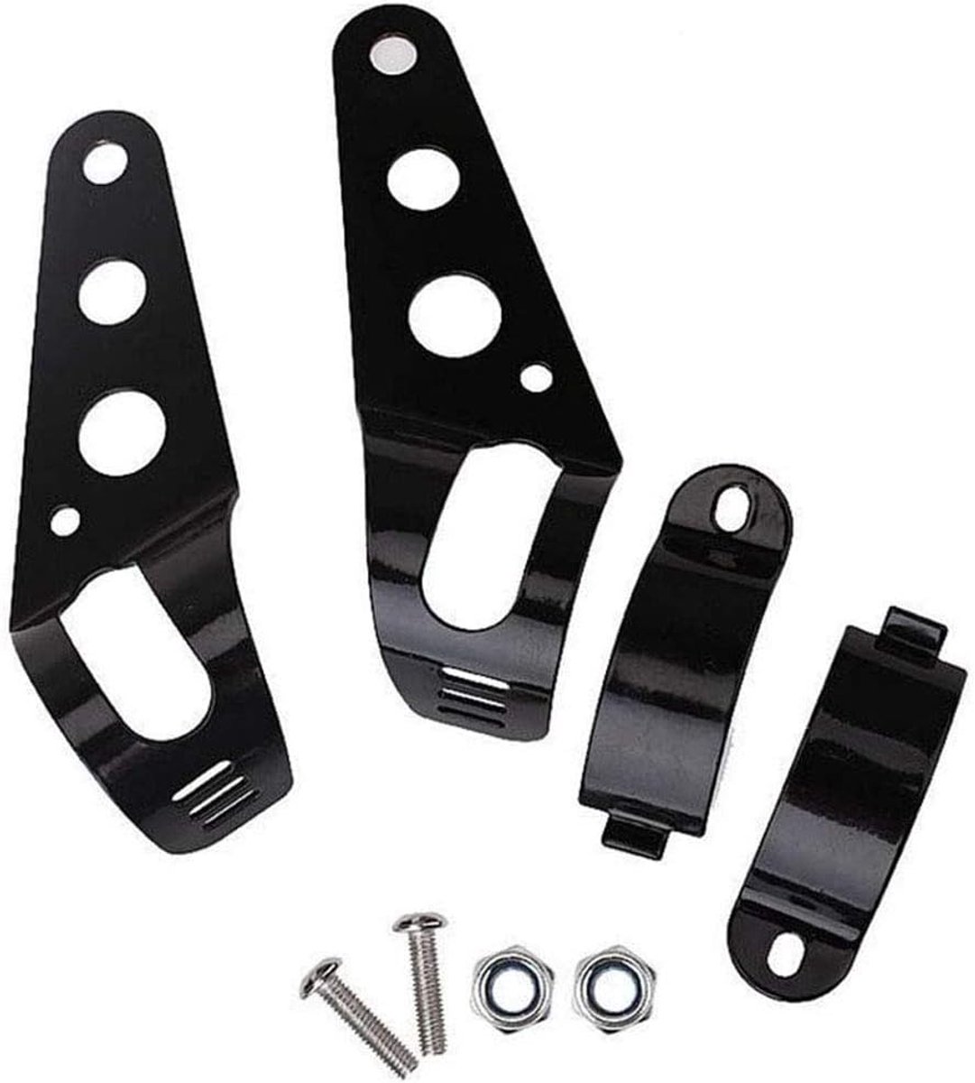Motorcycle koplampbeugel 33mm-45mm - universele montage - eenvoudig te installeren - geschikt voor diverse motoren - ShopVlot