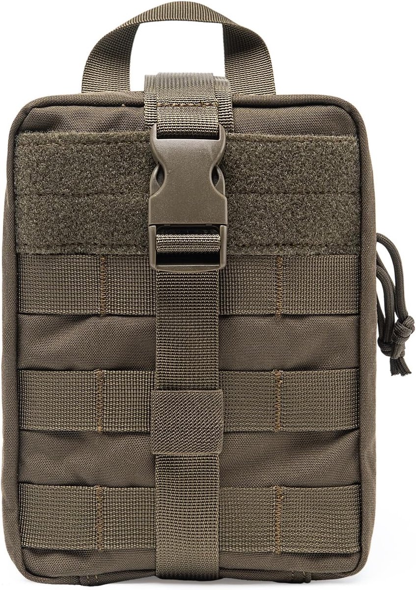 Noodtas TSPRO - Duurzaam nylon - Groene tactische pouch - Ideaal voor outdoor activiteiten - ShopVlot