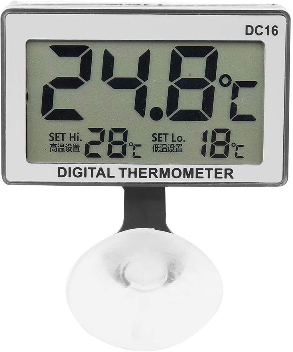 Digitale thermometer - LCD - Waterproof - Nauwkeurige metingen voor aquaria - ShopVlot