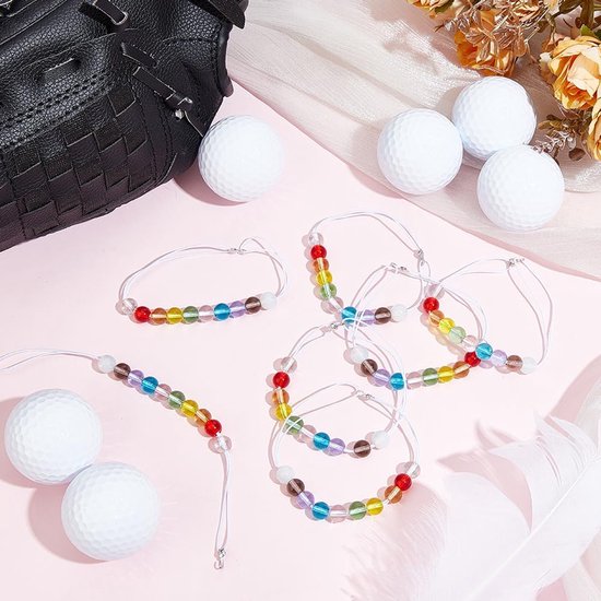 Golf Puntenteller Kralen 8 Stuks - 8 Kleuren Golf Kralen - Praktische Scoring Hulp - Voor Beginners en Ouderen - ShopVlot van GOLF — afbeelding 3