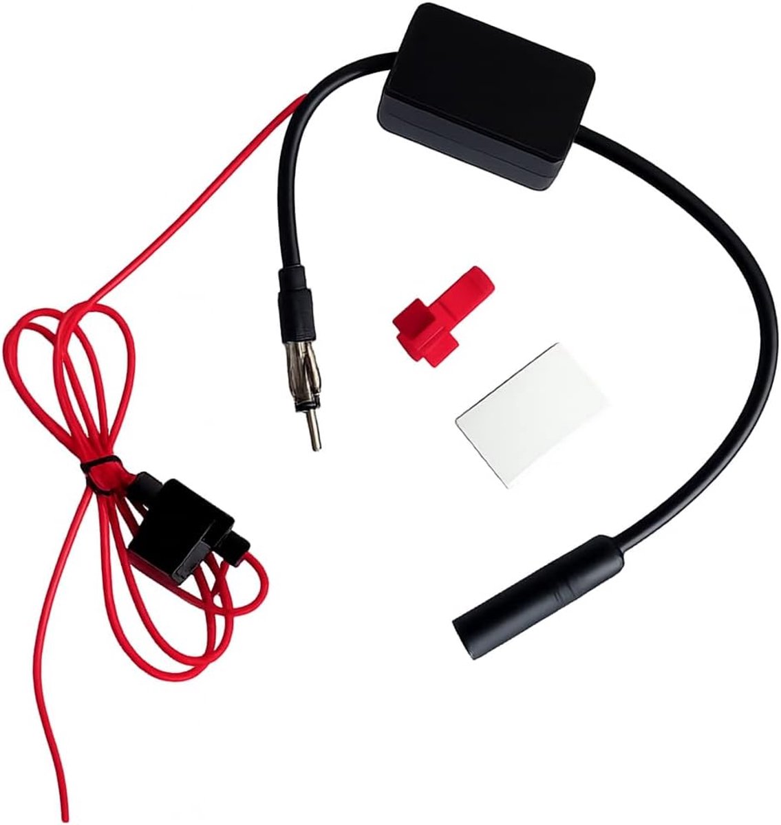 Auto Radio Antenne Versterker - Universele FM Antenne - 25 dB Hoog Versterking - ShopVlot
