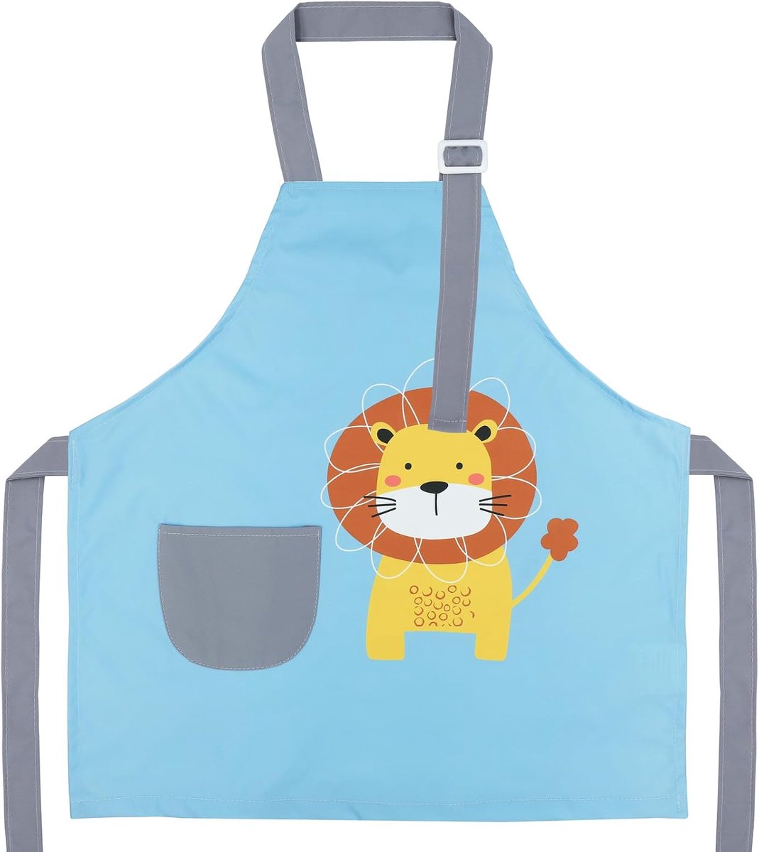 Kinderschort verstelbaar - cartoon ontwerp - met zak - perfect voor koken en knutselen - ShopVlot