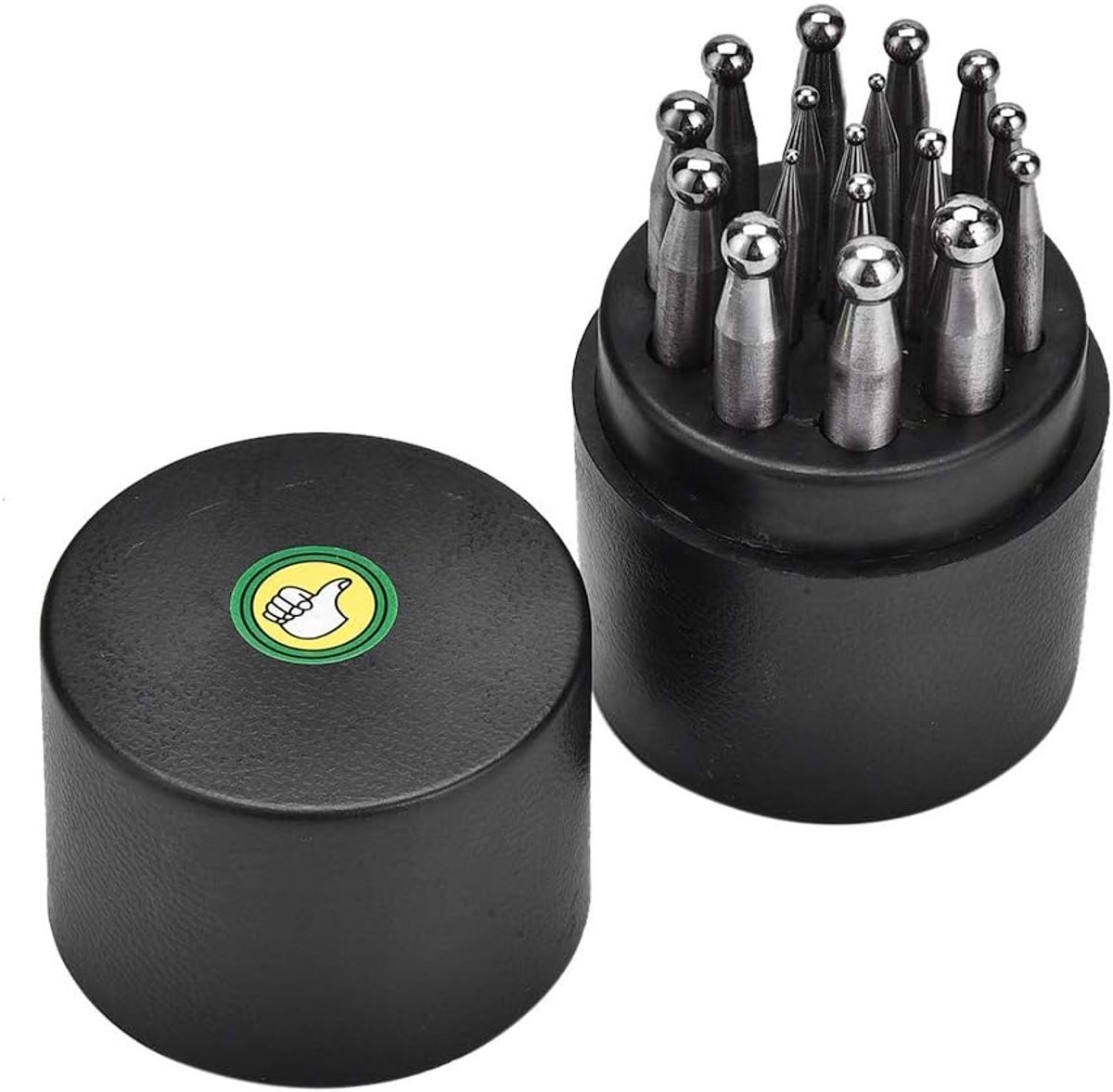 Dapping Tools 17PCS - Metalen Slaan en Doming Tool - Duurzaam en Sterk - Perfect voor Sieradenmaker - ShopVlot
