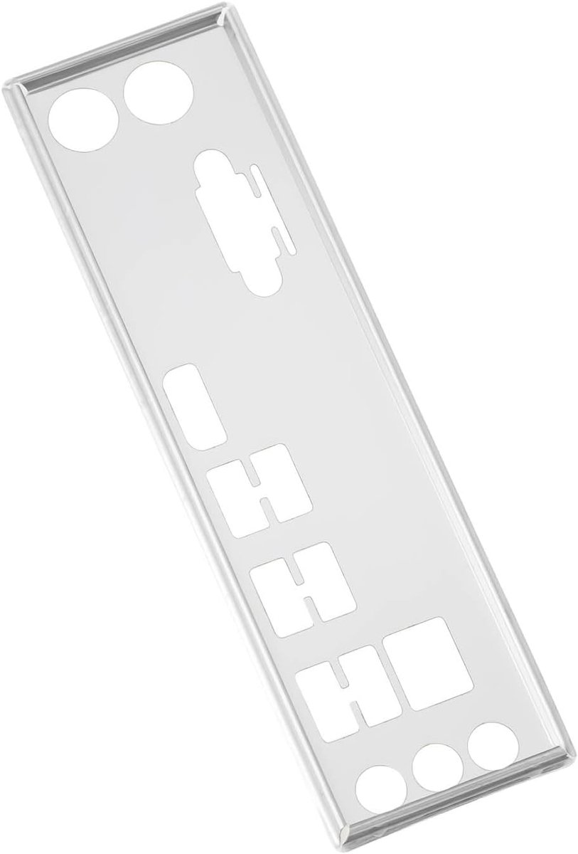 Computerbehuizing I/O Backplate - Compatibel met ASUS PRIME A320M-K - Verbeterde stabiliteit - ShopVlot