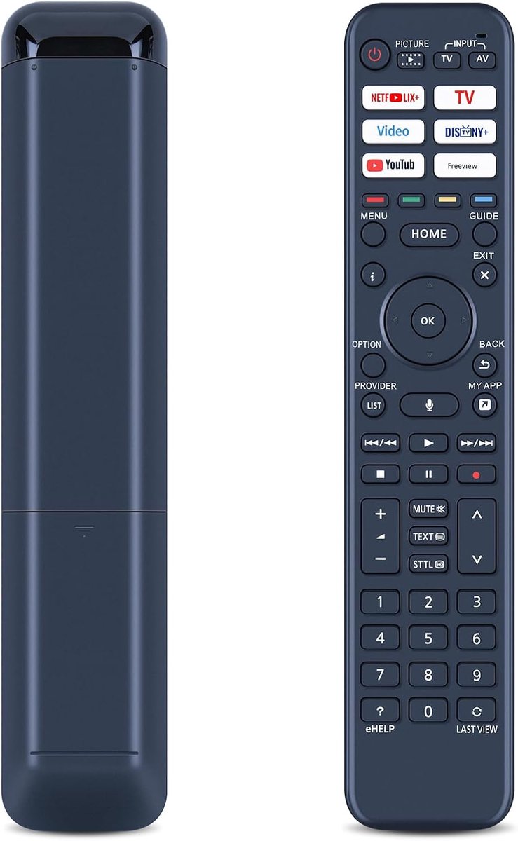 vervangende afstandsbediening voor Panasonic TV - plug-and-play - geschikt voor meerdere modellen - ShopVlot