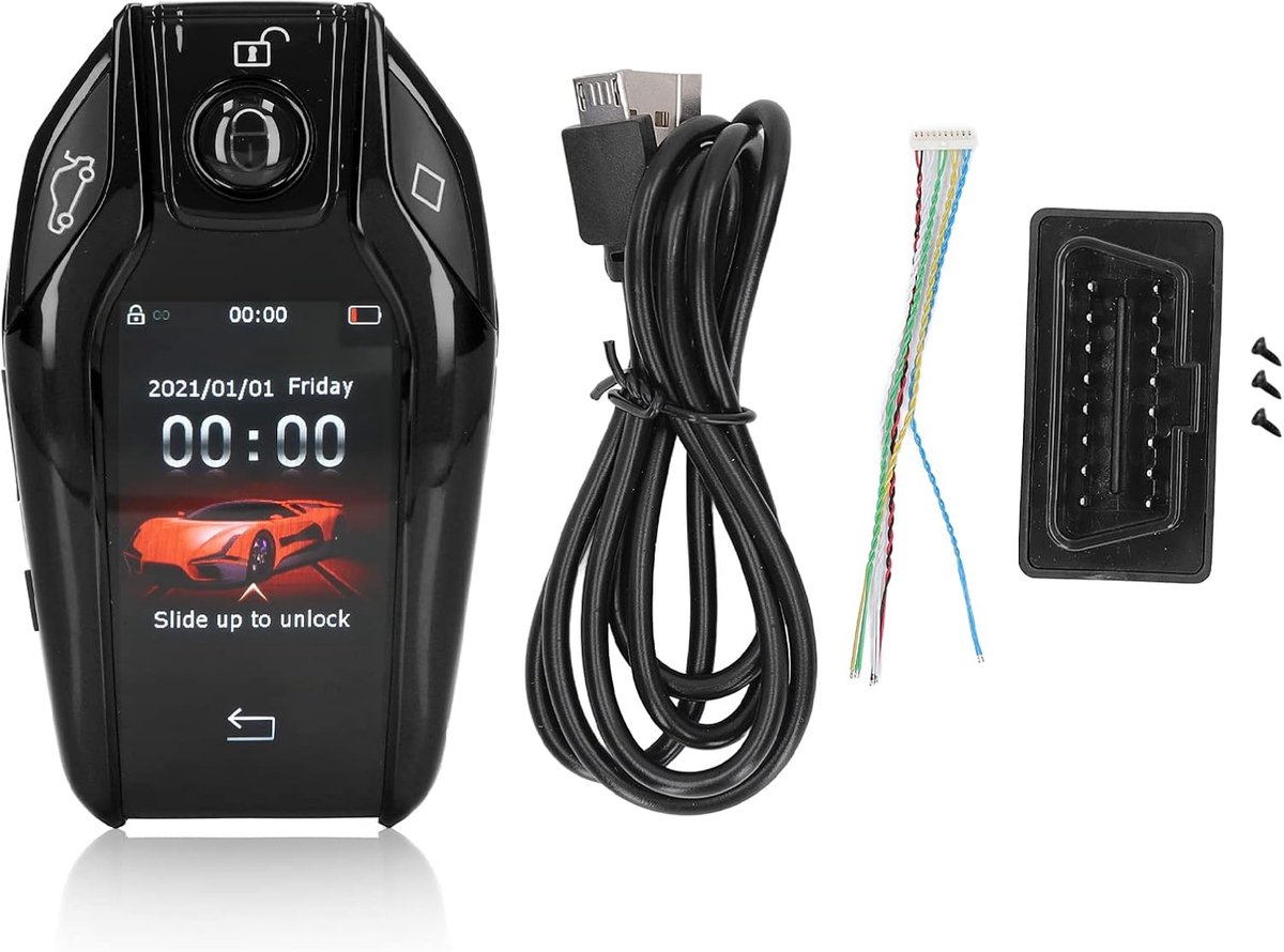Startonderbreker set - LCD touchscreen - universeel voor start-stop motoren - verhoogd gebruiksgemak - ShopVlot