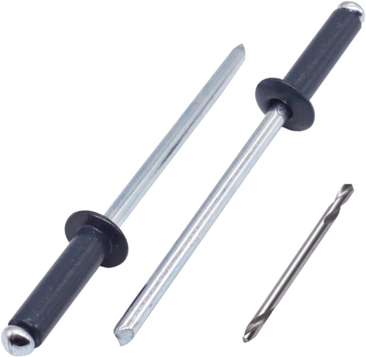 Blindrivetten 4 x 16mm - Aluminium - Anthracietgrijs RAL 7016 - Inclusief boor - ShopVlot