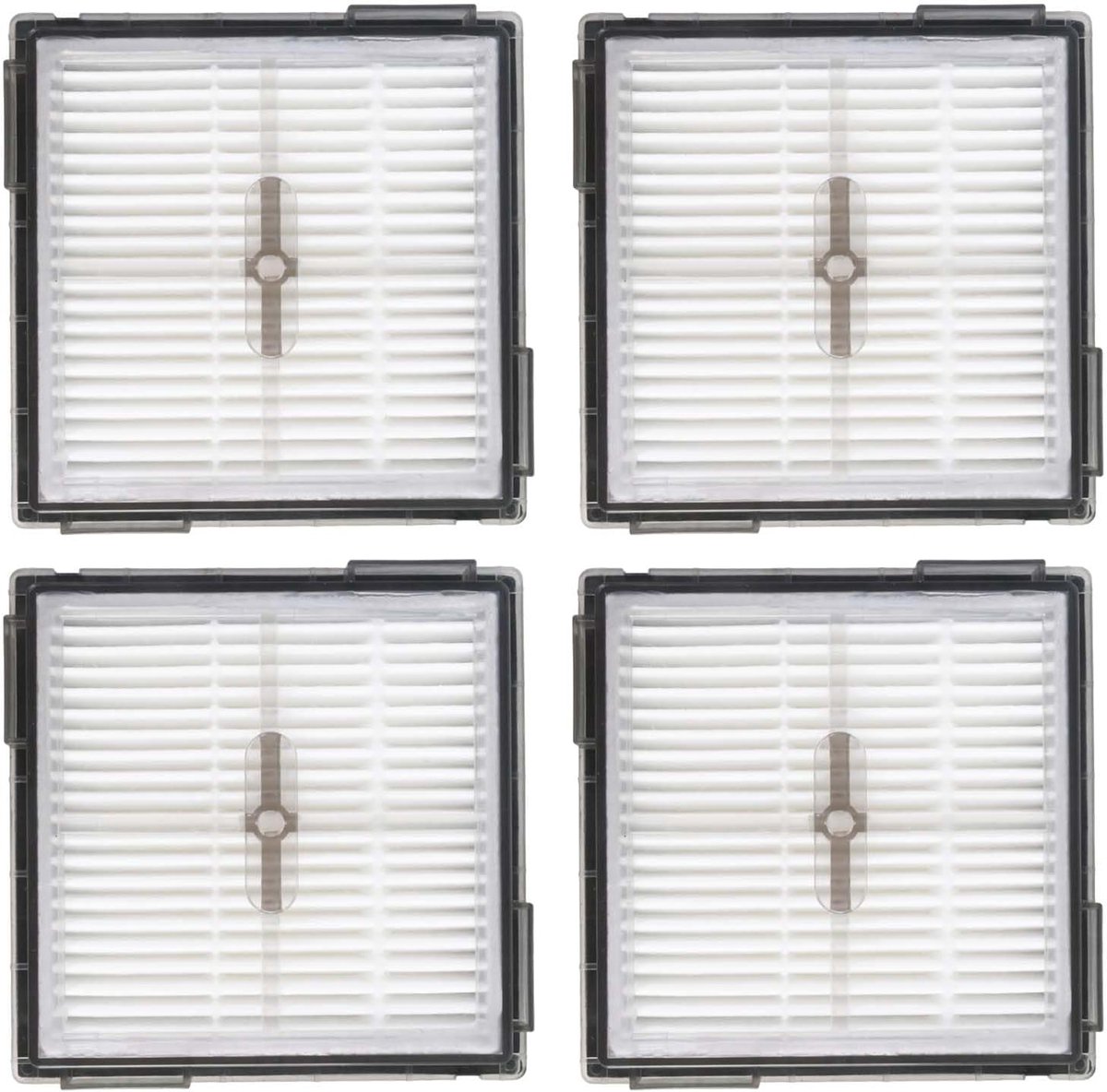 HEPA filters set van 4 - vervangingsaccessoires - wasbaar - efficiënt voor Robo.rock Q10 S5/Q10 S5+ - ShopVlot