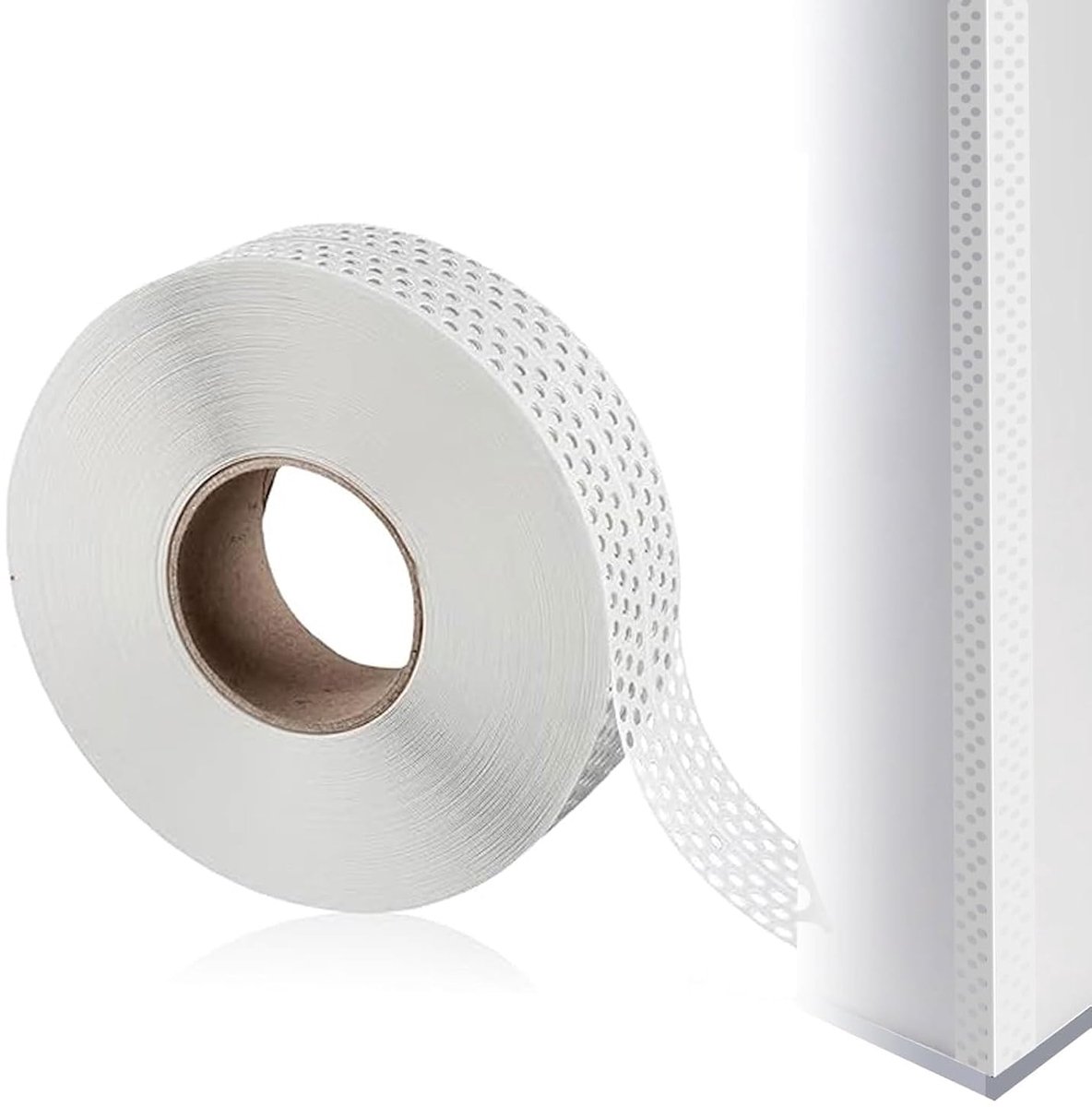 Lijmverbindingstape 5 cm x 40 m - PVC tape voor droge bouw - Hoekbescherming - Ideaal voor wandreparaties - ShopVlot