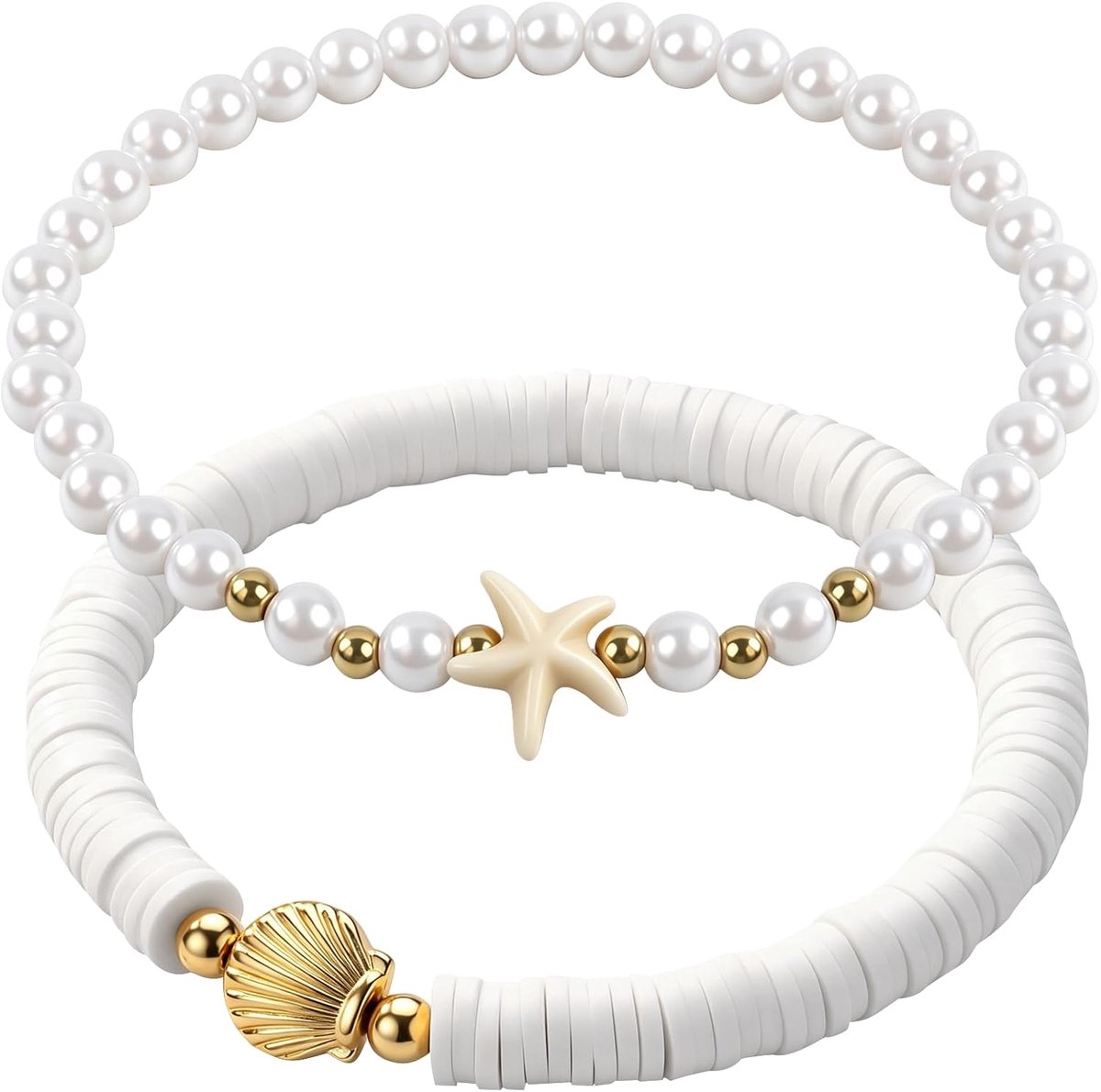 EKKONG Enkelbandje voor dames, Boheems enkelbandje, enkelbandje voor dames en zomer, strandaccessoires voor dames en - ShopVlot