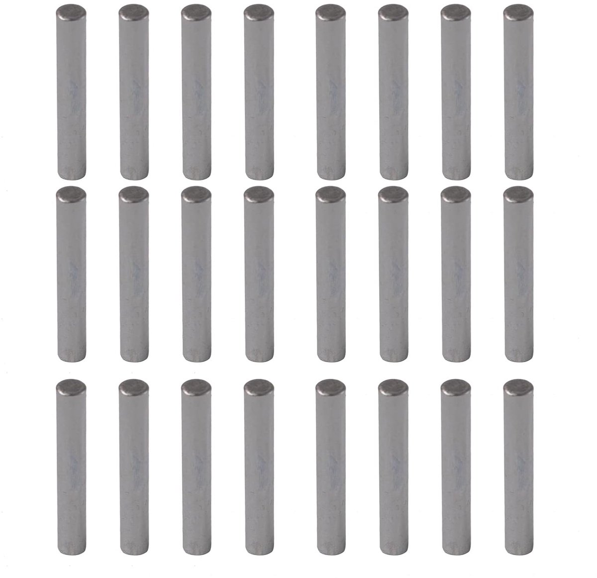 24pcs cylinder pin 6 x 40mm stainless steel plug pin 304 stainless steel cut hardened passport pen passport pen - ShopVlot