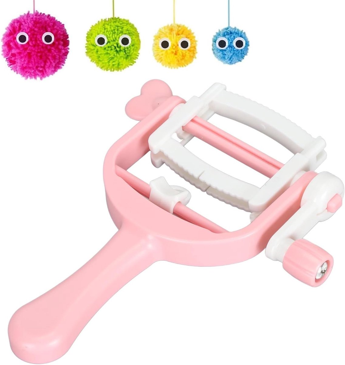 Tassel Maker, Uniform Fixed and Anti-Tangling, Easy to Handle, 13x16cm Small Portable Portable Pump Maker for DIY Wool - ShopVlot