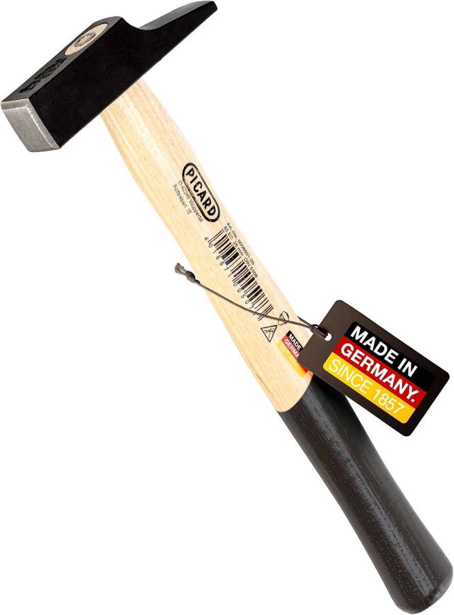 PICARD Carpenter's Hammer No. 85 ES 230 g - French Shape - Special Steel & Ash Handle - Carpenter Tools - ShopVlot