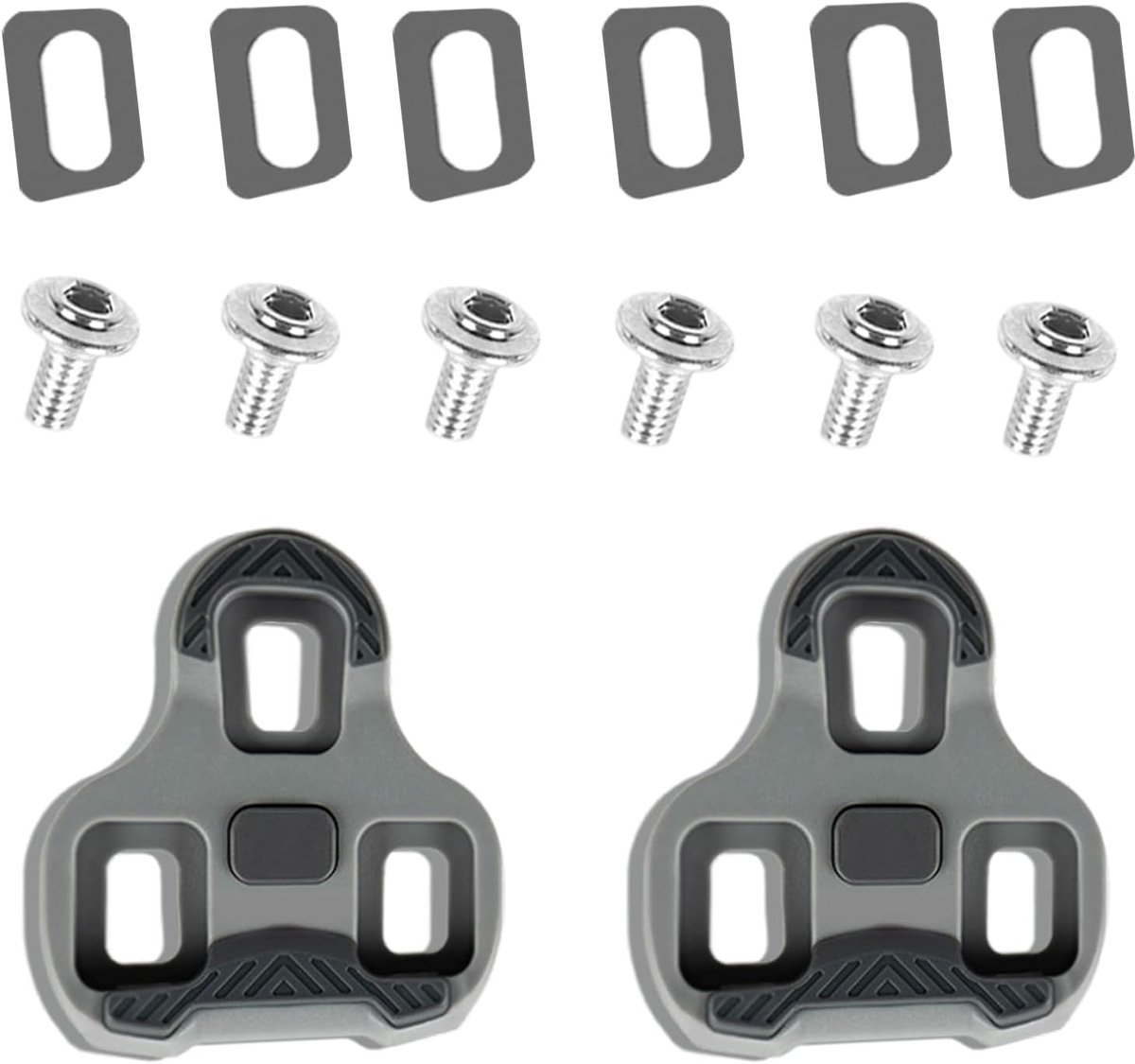 Bicycle Grip Cleats, Cleat Set, Compatible with Look Keo Bike Pedals, 4.5° MTB Pedal Plates, Road Cleats, Bicycle - ShopVlot