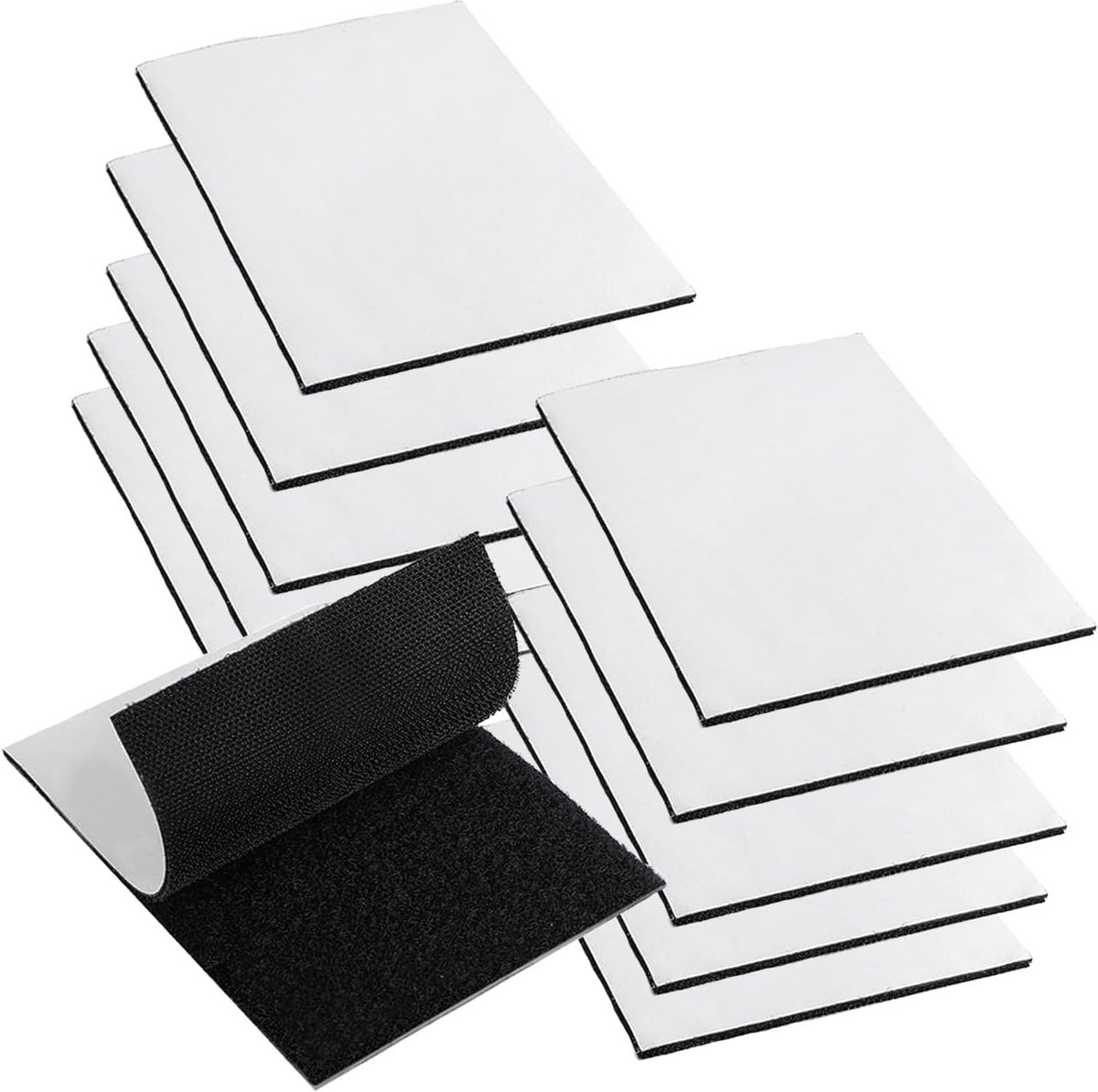 Viltpads set van 10 - sterke dubbelzijdige tape - herbruikbaar - ideaal voor bevestiging - ShopVlot
