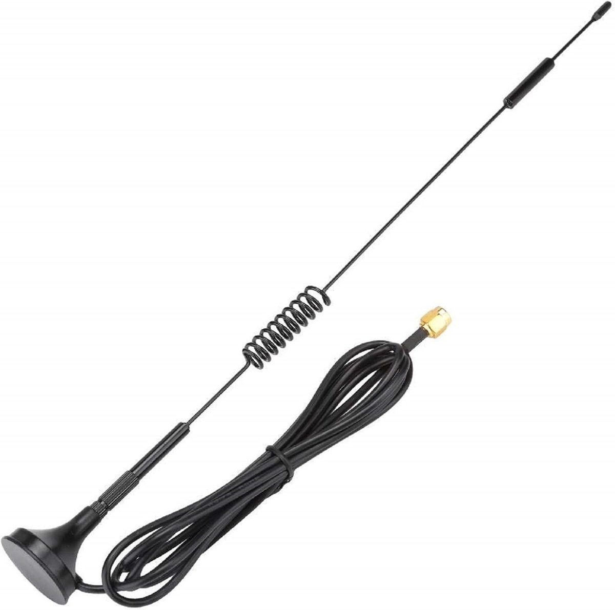 433MHz antenne 10dBi - SMA mannelijke antenne met magneetbasis - sterke compatibiliteit - ShopVlot
