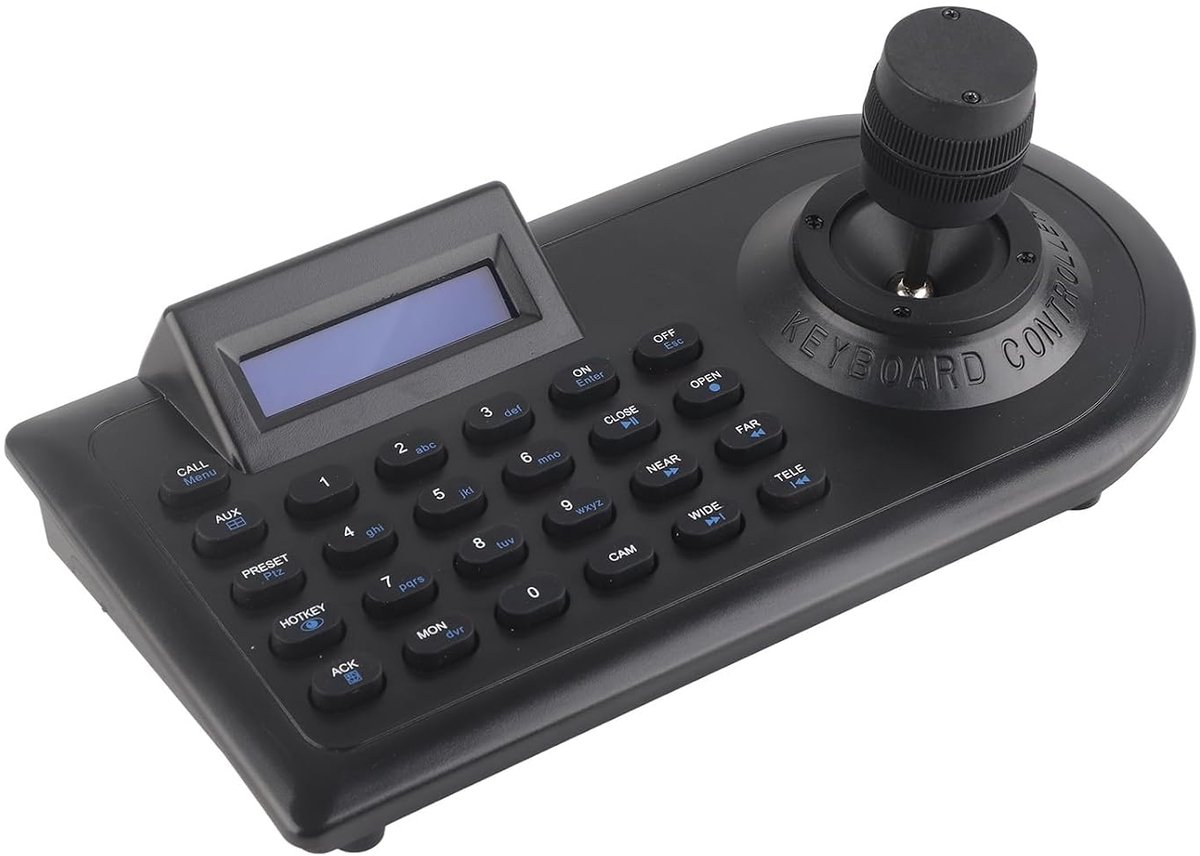 PTZ camera controller - 100-240V - nauwkeurige bediening - ideaal voor beveiliging - ShopVlot