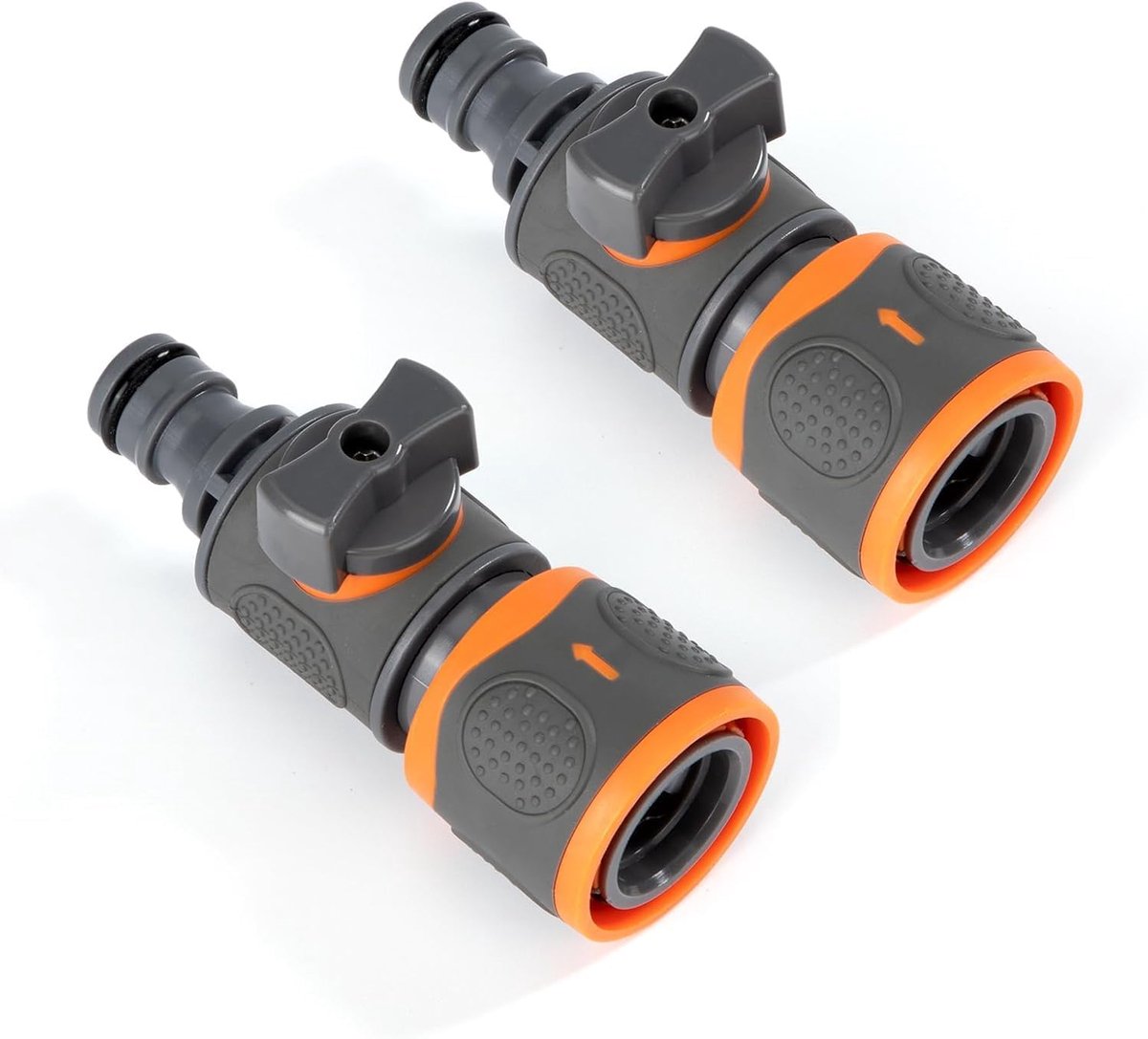 Kogelafsluiter tuin slang connector - snelkoppeling - duurzaam ABS kunststof - eenvoudig te gebruiken - ShopVlot