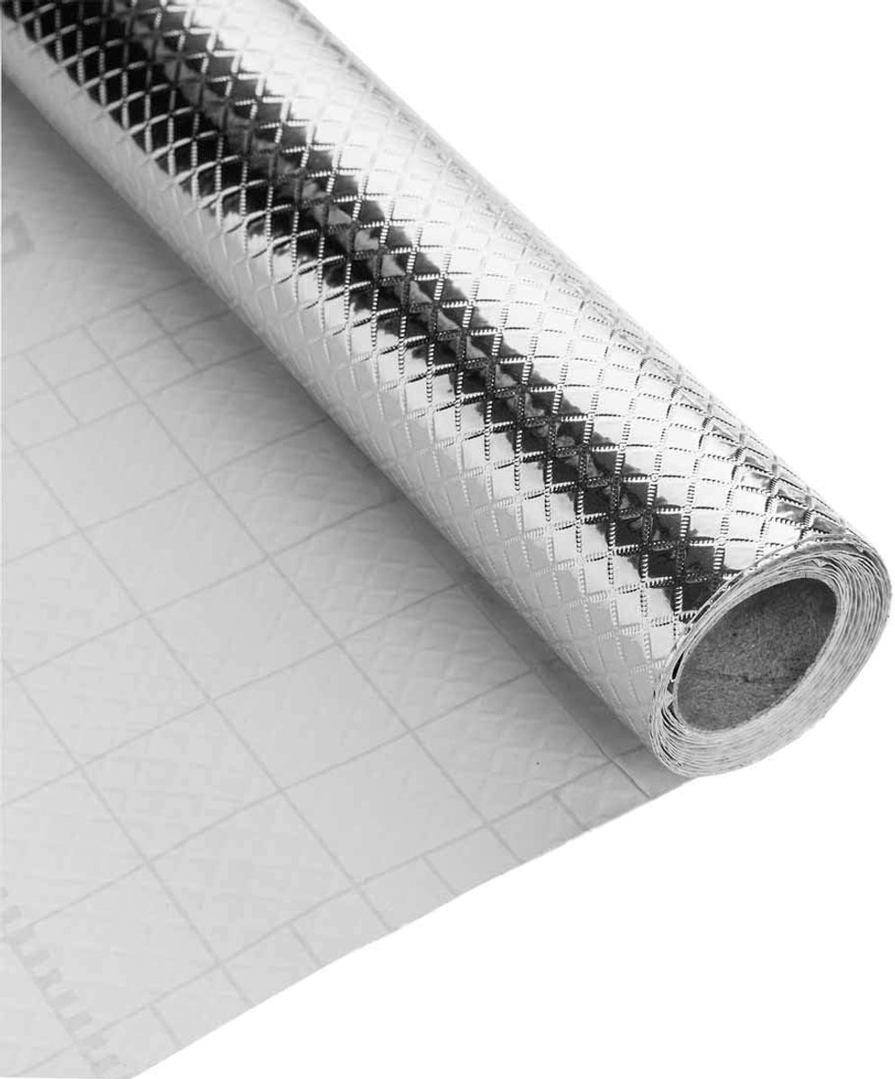 Decoratieve folie - plastic en aluminium - waterdicht en hittebestendig - ideaal voor gebruik in de keuken - ShopVlot