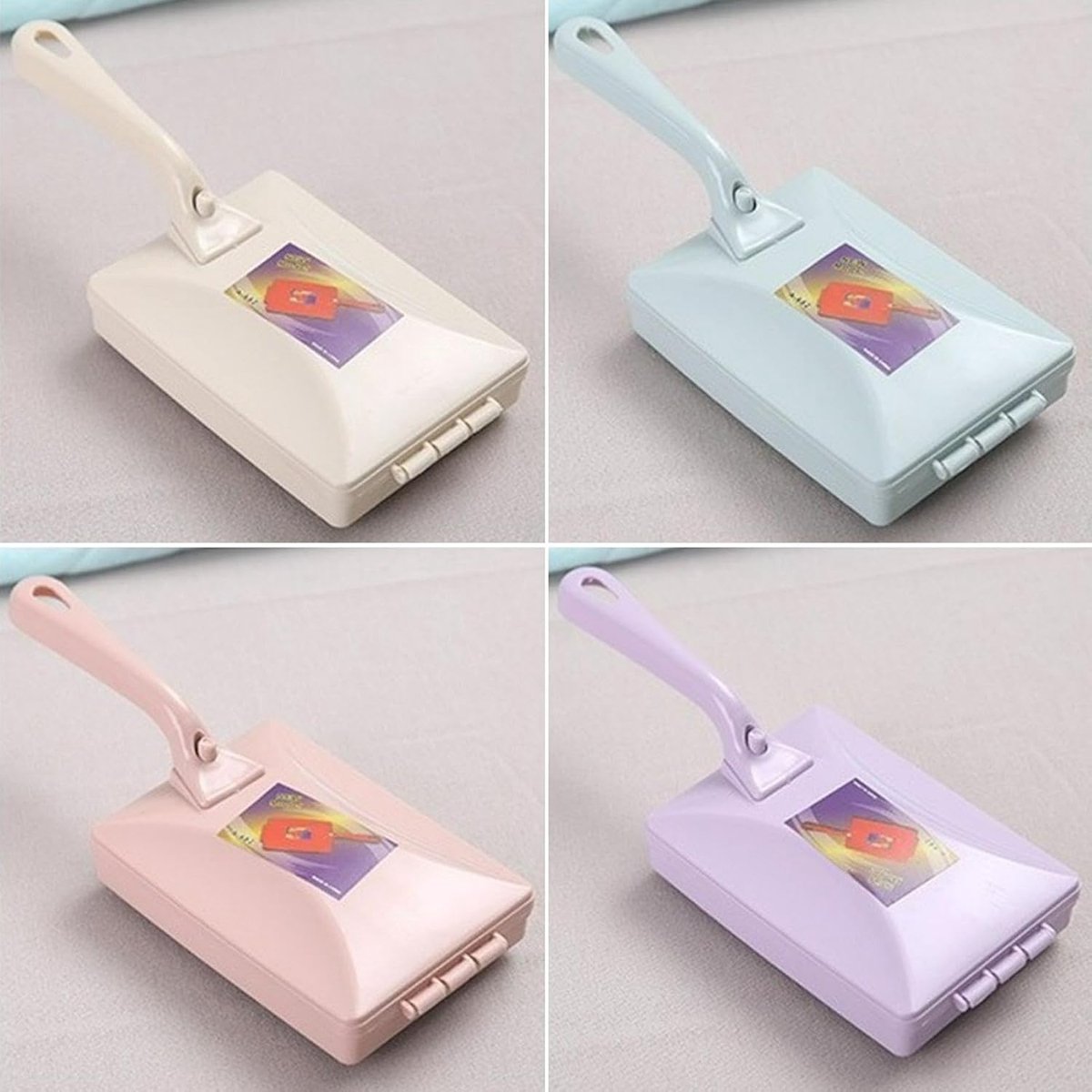 Carpet Dirt Brush, Double Roller Brush, Multifunctional Cleaning Brush for Sofa, Carpet, Dirt, Dust and Hair, Plastic - ShopVlot