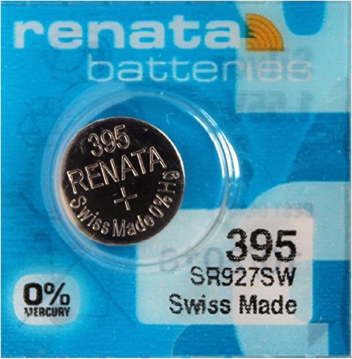 Battery silver oxide Renata 395, 1 piece - ShopVlot