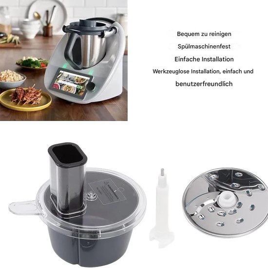 Van toepassing op Thermomix TM6/TM5Groentesnijder en -rasp -Van toepassing op Thermomixaccessoires — afbeelding 3