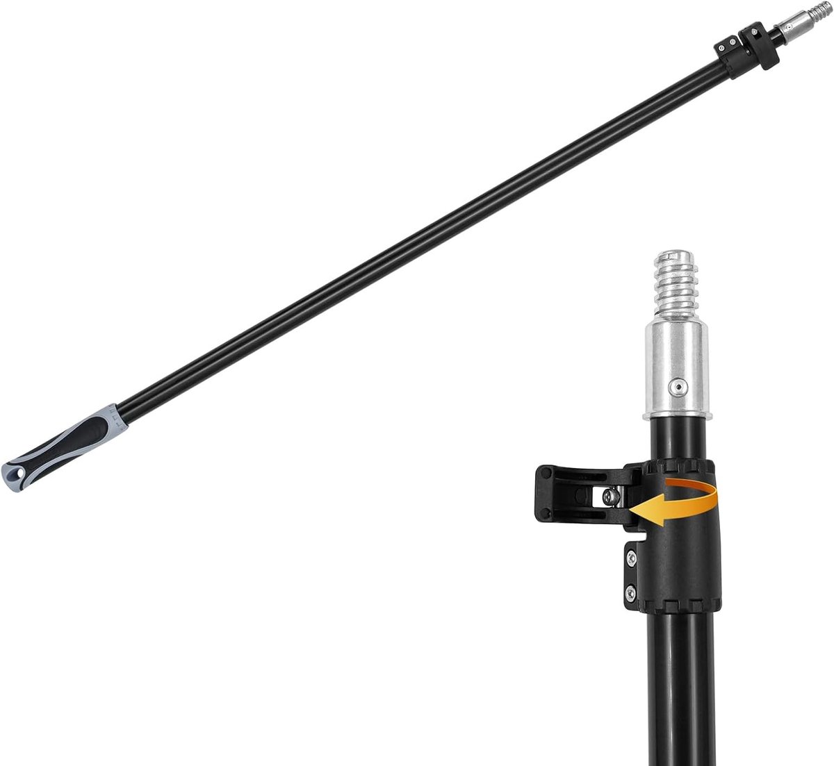 ROLLINGDOG Painting Extension Rod - Telescopic Handle with Threaded Rod, Reach Higher and Beyond with Ease (43-78 Inch) - ShopVlot