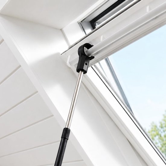 Twowinds Telescopic Hook Open Window, Hook Telescopic Beam Windows Compatible with Velux, Manual Operation (Black) - ShopVlot — afbeelding 2