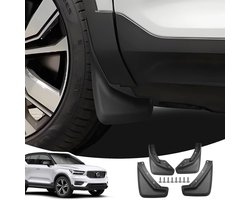 (4 Pieces) Mud Flaps for Volvo XC40 2018-2025 2026(Petrol) - Mud Valves Front and Rear, Car Mudguard with Mounting - ShopVlot